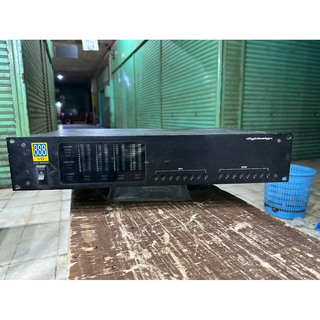 DIGIDESIGN 888 AUDIO INTERFACE ORIGINAL SECOND PERLU SETTING PROGRAM ULANG