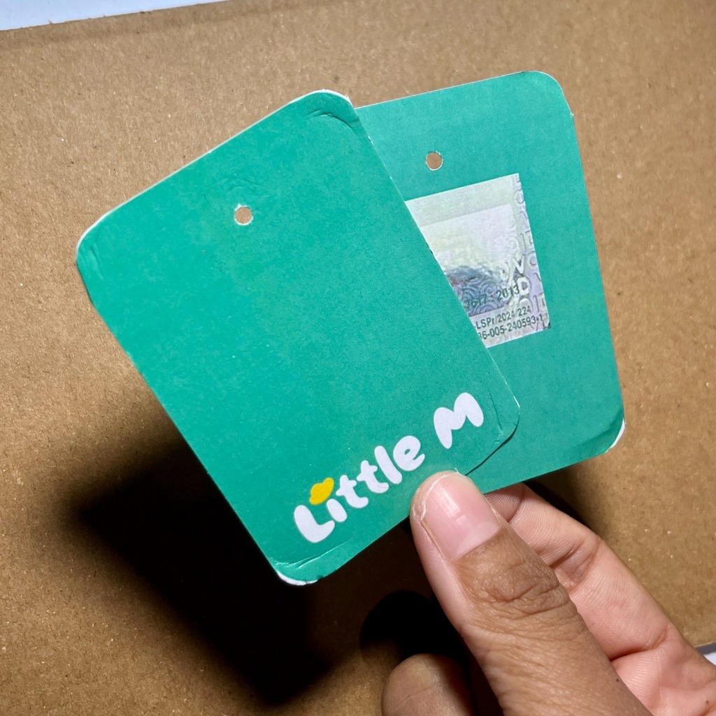 LABEL TAG LITTLE M // LABEL BAJU TAS SEPATU BRANDED