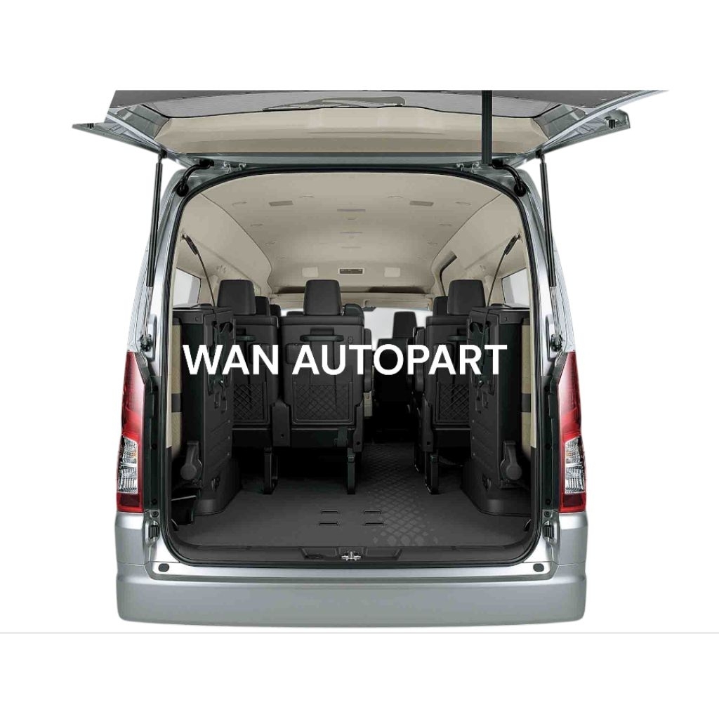 KARET BALON PEREDAM BODY PINTU BAGASI MOBIL TOYOTA HIACE ORIGINAL