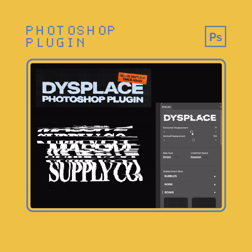 Photoshop Plugin - MSC Displacement Photoshop Plugin
