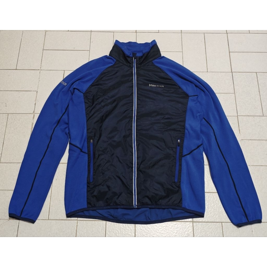 Jaket Sport Running Outdoor Marmot 2 Bahan Biru