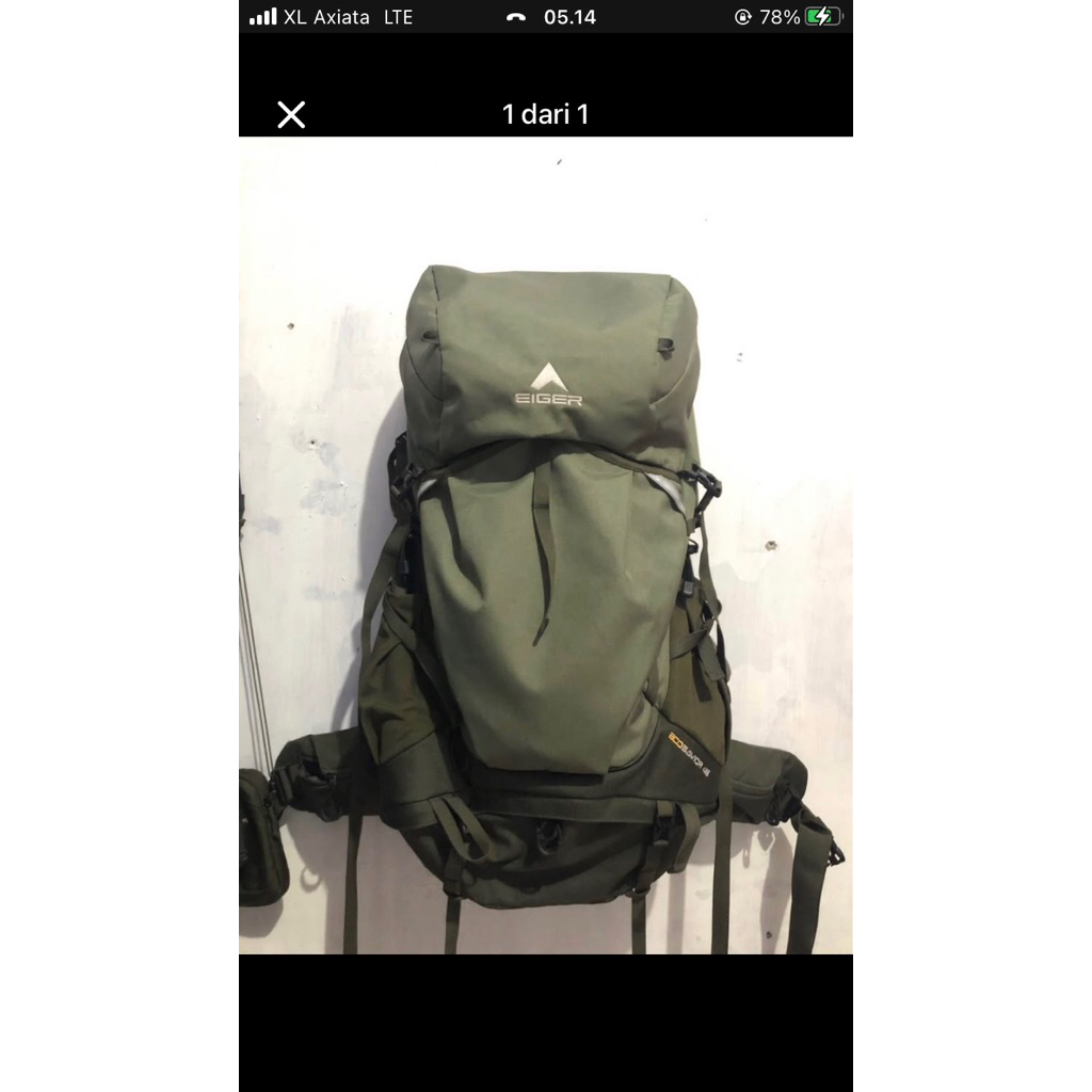 carrier eiger ecosavior 45 L
