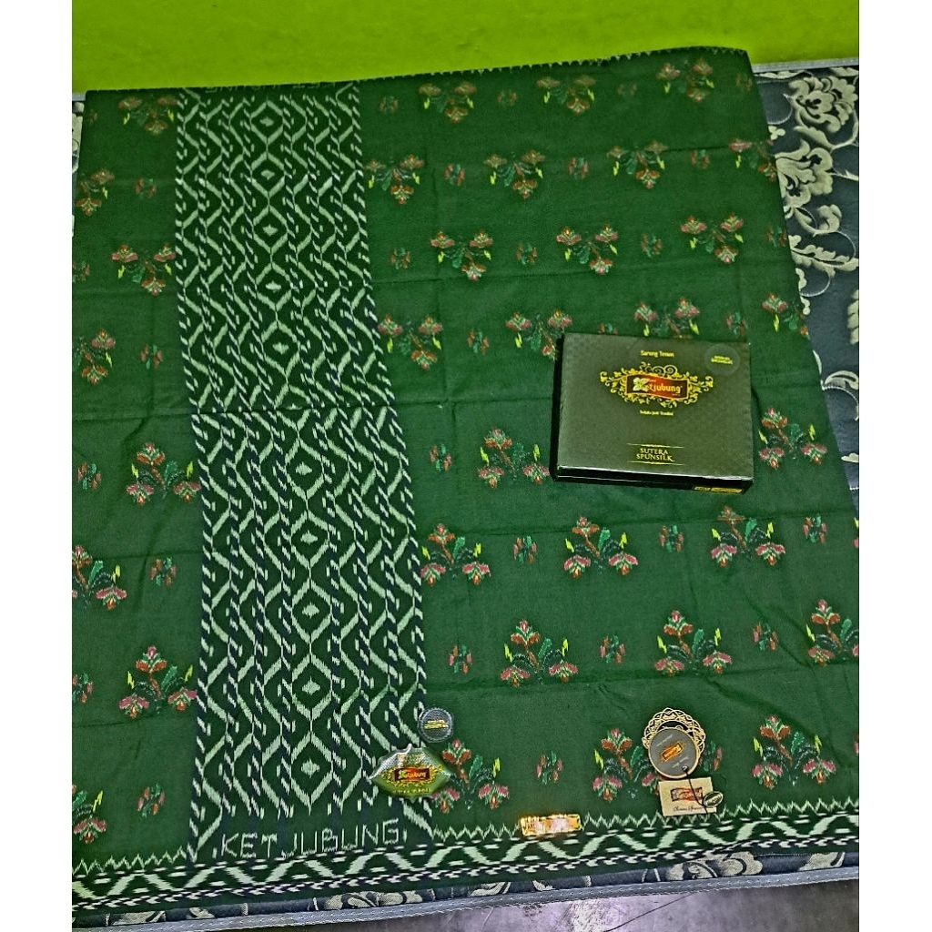 sarung ketjubung MST SUTRA SPUNSILK mix mesres baru