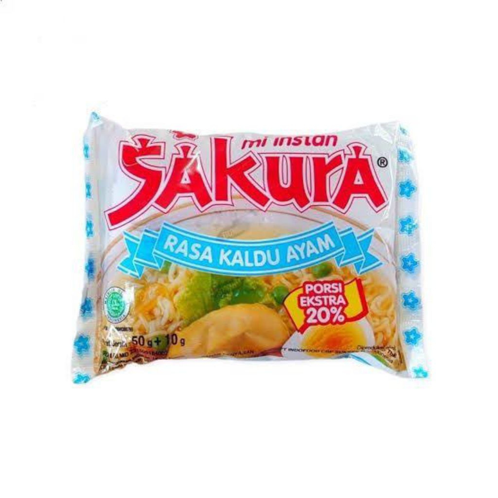 Sakura Mie Kaldu Ayam 60 gr