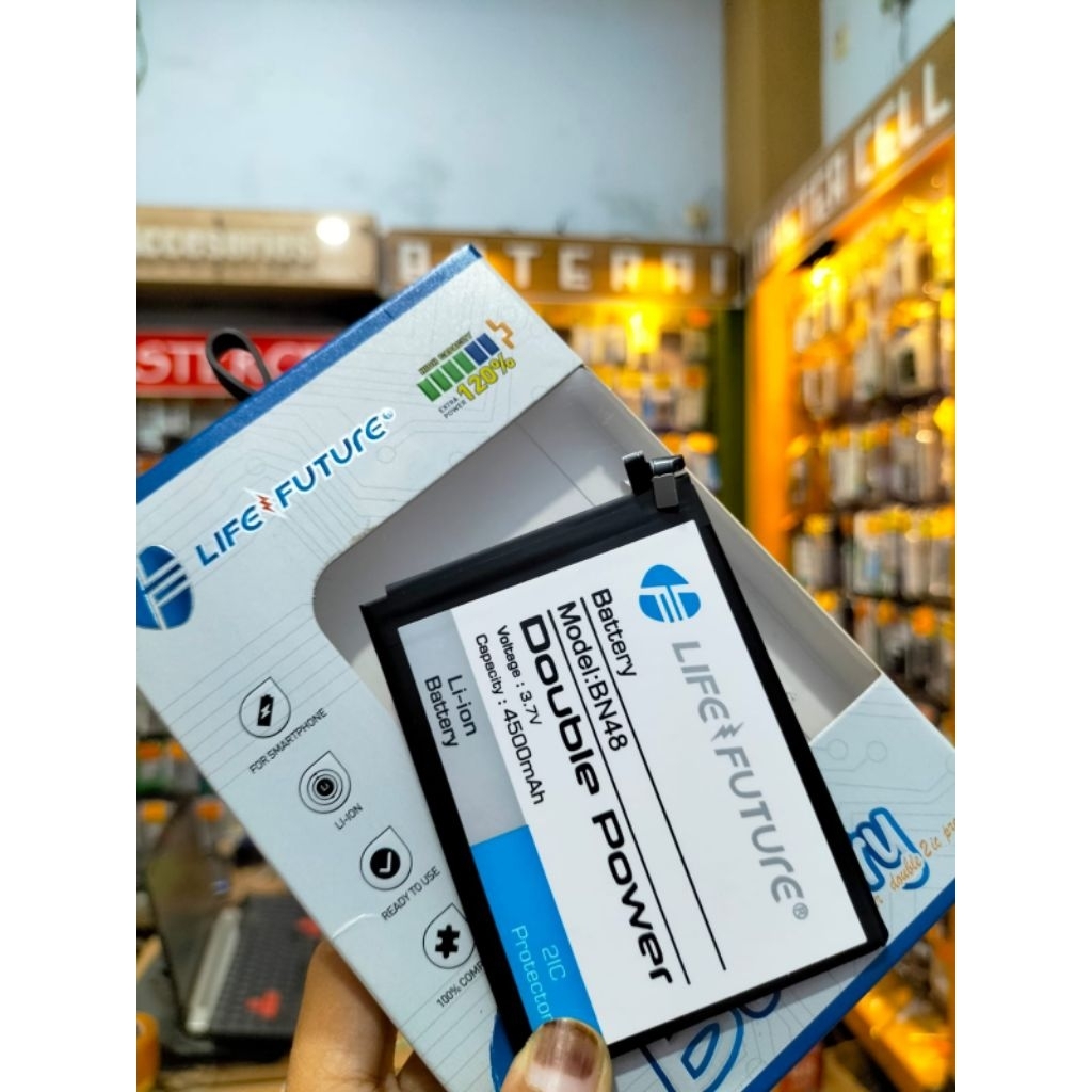 BATERAI BATRE BATTERY XIAOMI REDMI 6 PRO BN48 BN-48 BN 48 LF LIFE FUTURE