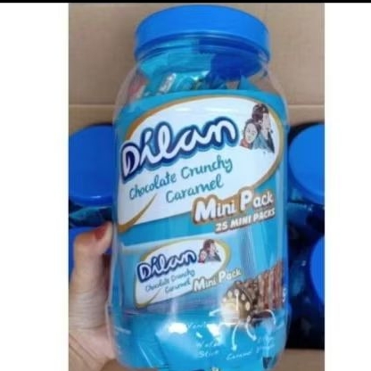 Dilan Chocolate Crunchy Caramel Toples-Biskuit Coklat Mini Pack Dilan