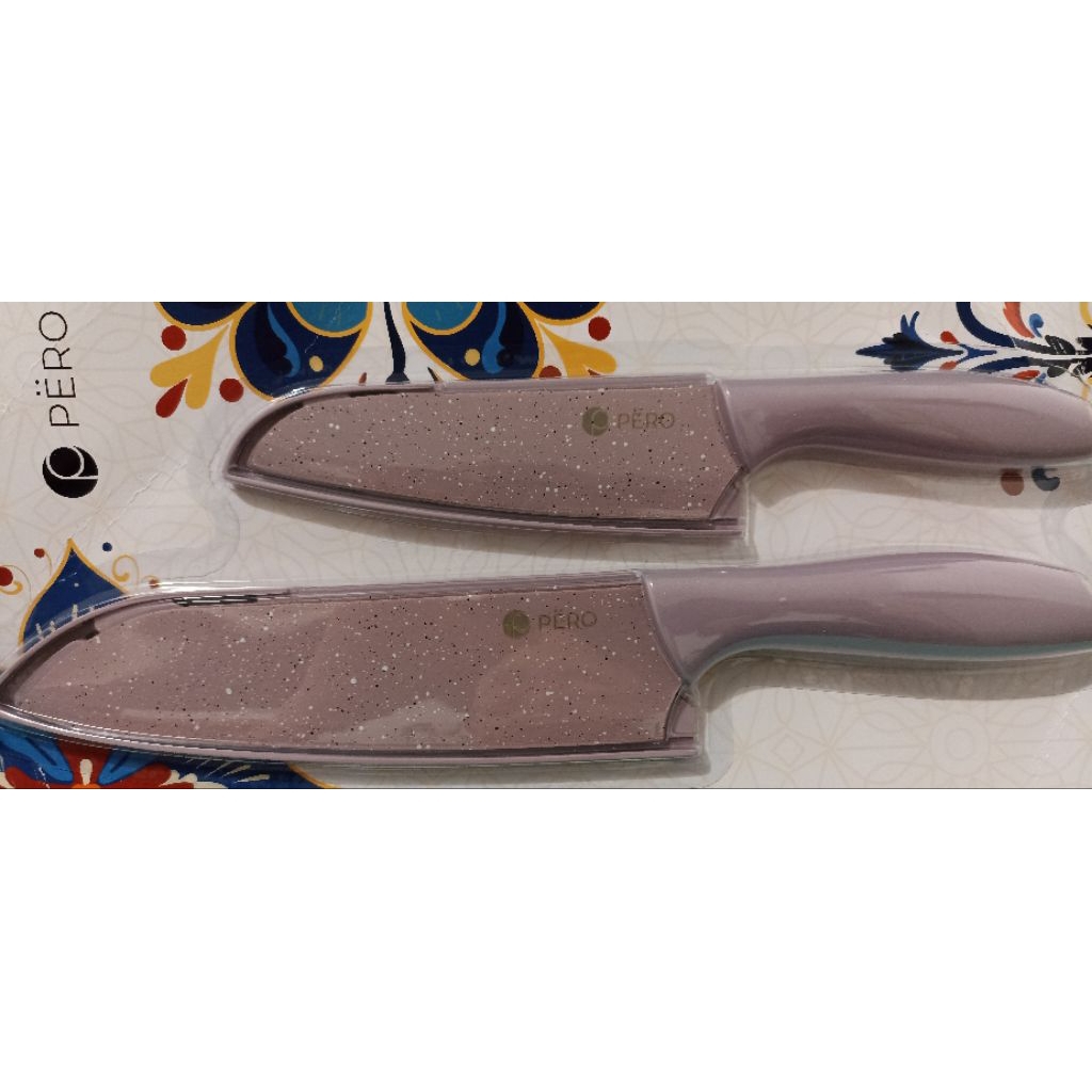 Pero Granite Knife / Pisau Dapur (Set isi 2).