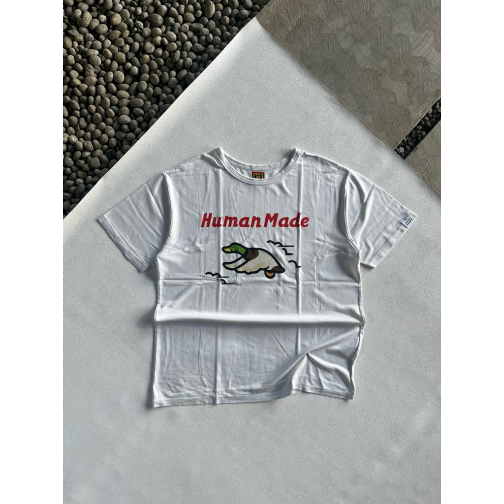 kaos human made flying duck logo