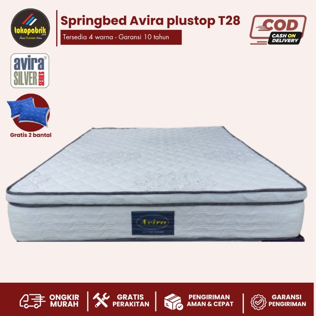 Springbed avira plushtop T28 springbed avira plushtop 160x200 springbed avira 180x200 springbed mura