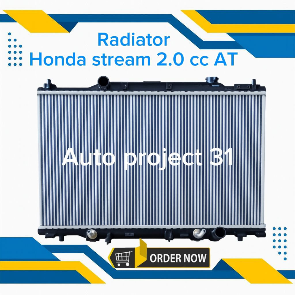 Radiator Honda Stream 2000cc 2,0 cc Matic