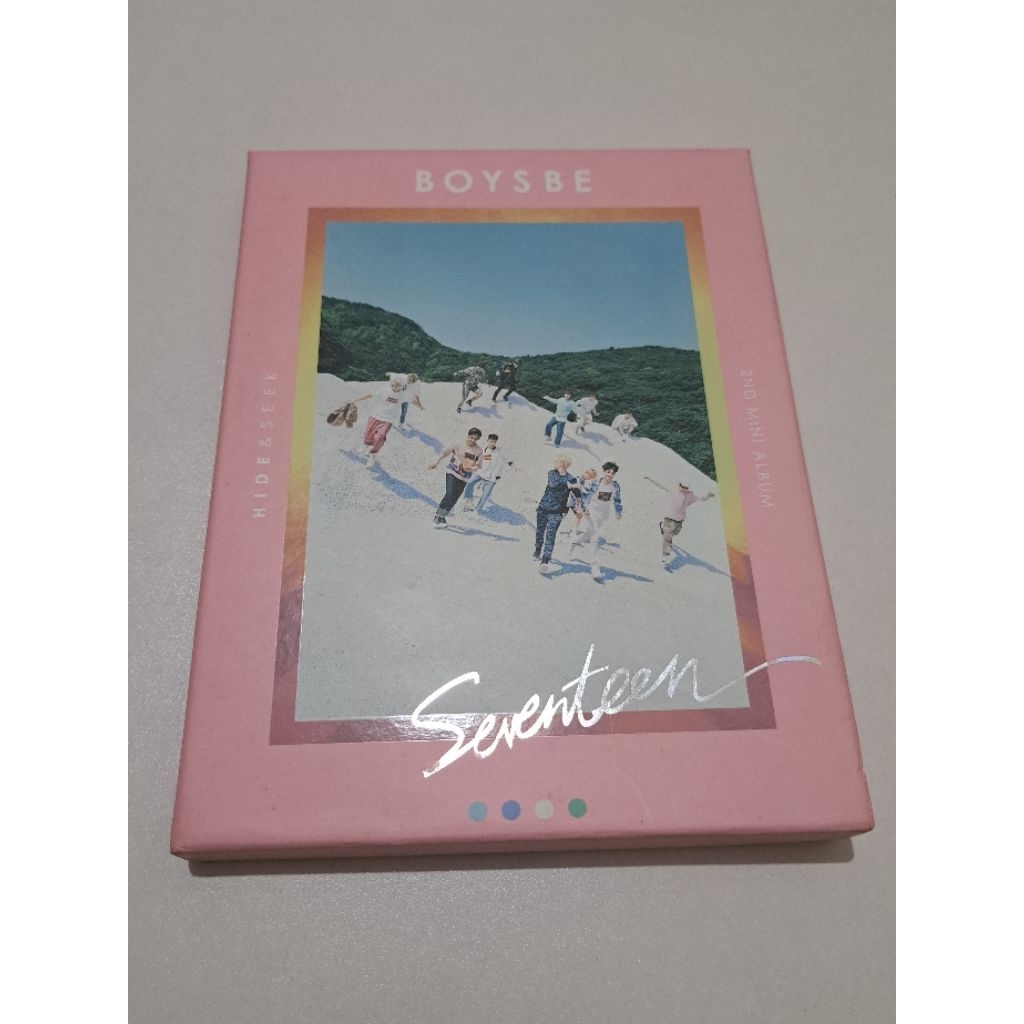 SEVENTEEN BOYS BE ALBUM (NO PC)