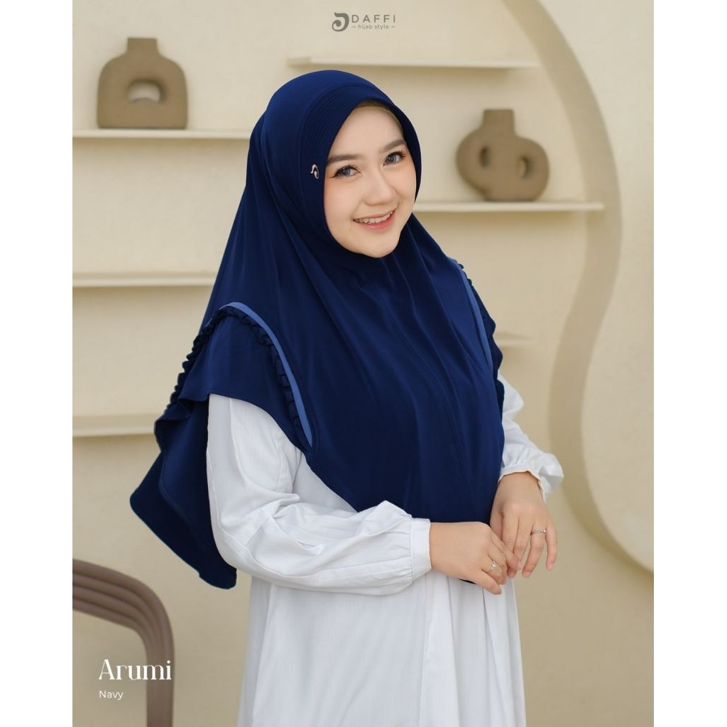 DAFFI HIJAB ORI - ARUMI daffi hijab bergo terbaru