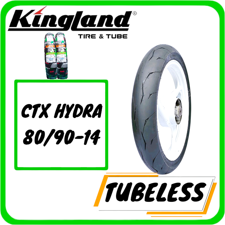 BAN TUBELESS KINGLAND CTX HYDRA 80/90-14