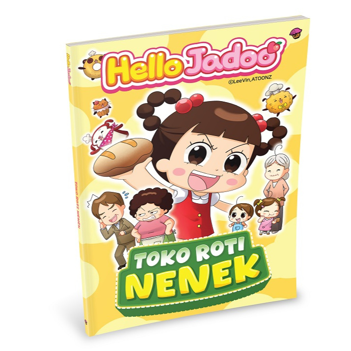 Komik Hello Jadoo: Toko Roti Nenek - Buku Komik Anak - Noura