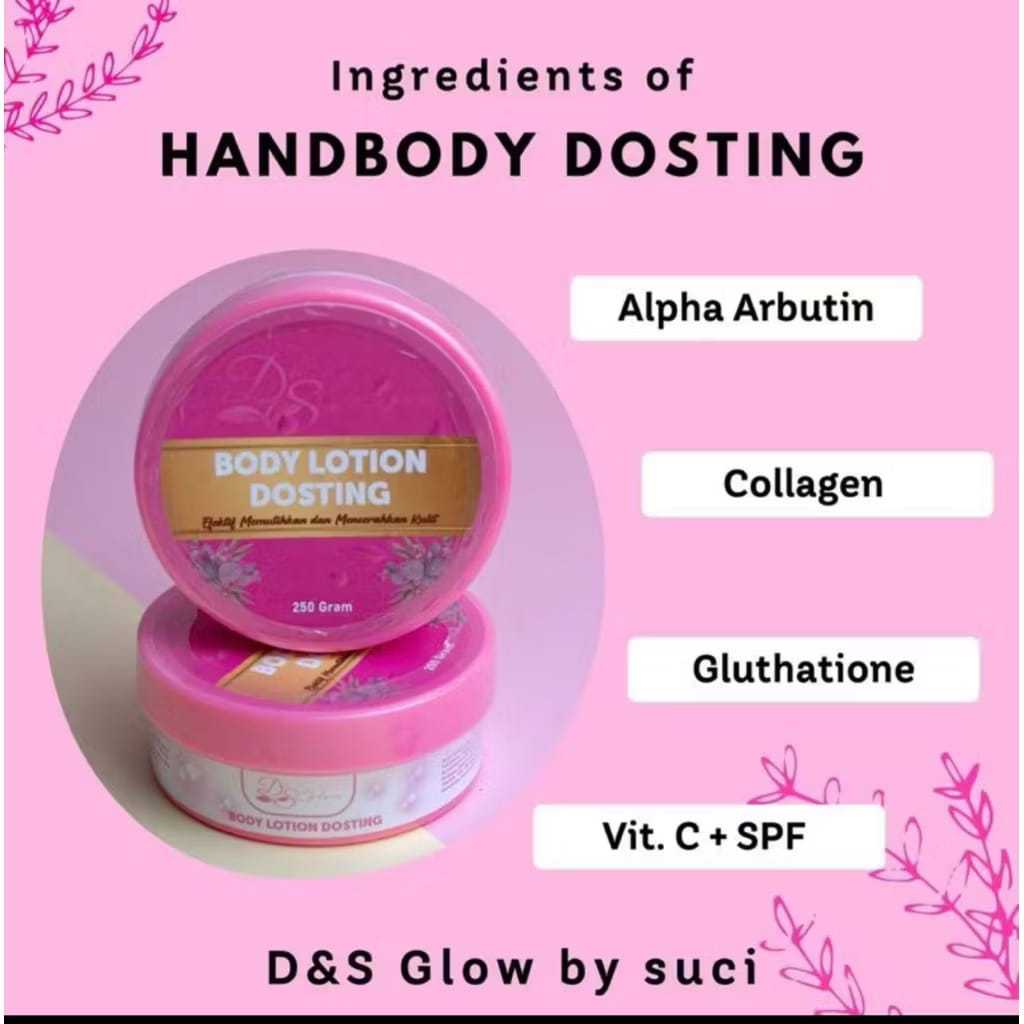 [BPOM] DS Glow Handbody Dosting By Suci