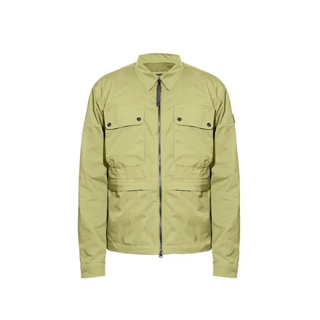 Prung Scarone Overshirt Jacket Warna Hijau