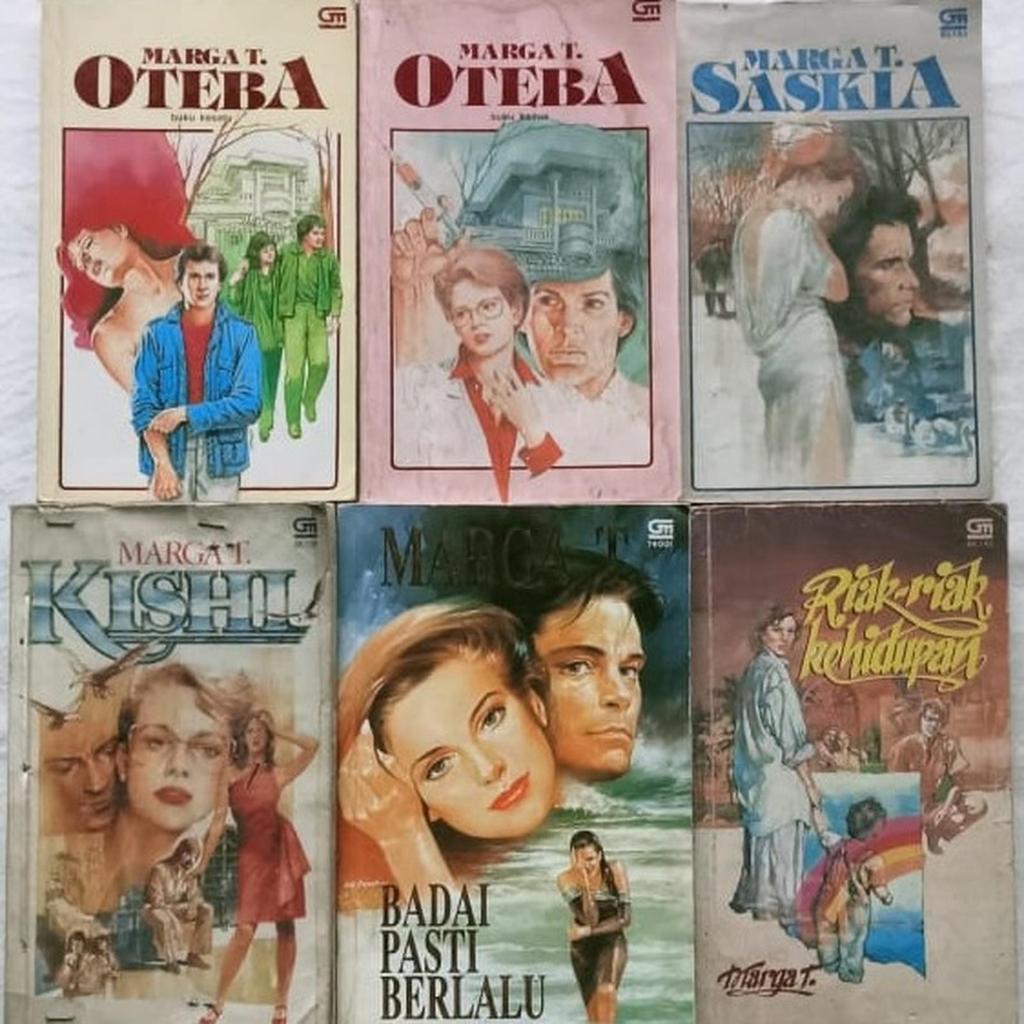 Nover Marga T - Badai Pasti Berlalu || Trilogi (Saskia, Kishi, Oteba I & Oteba II) || Riak-Riak Kehi