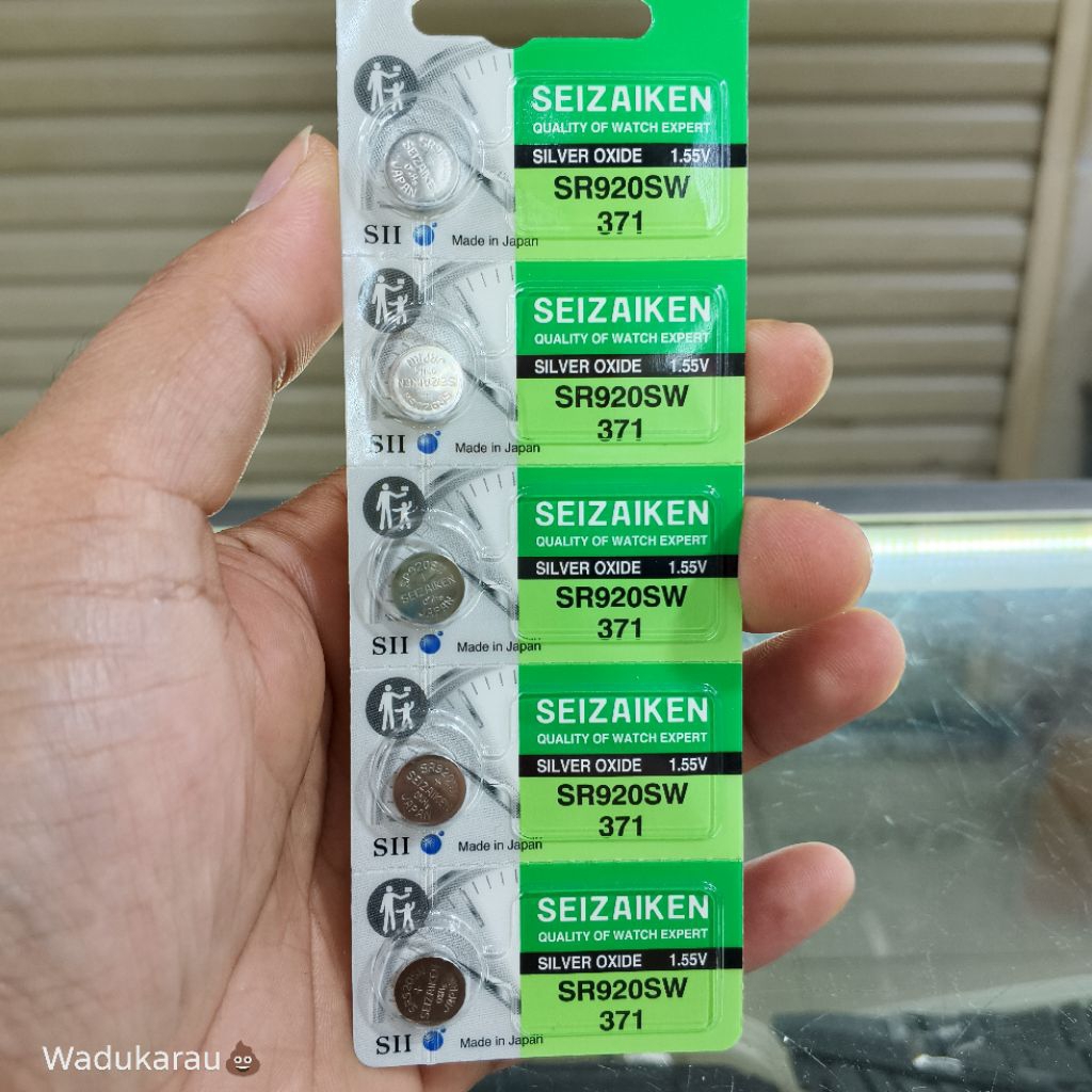 Baterai Jam Tangan Seiko Seizaiken SR920SW 920 371 Original