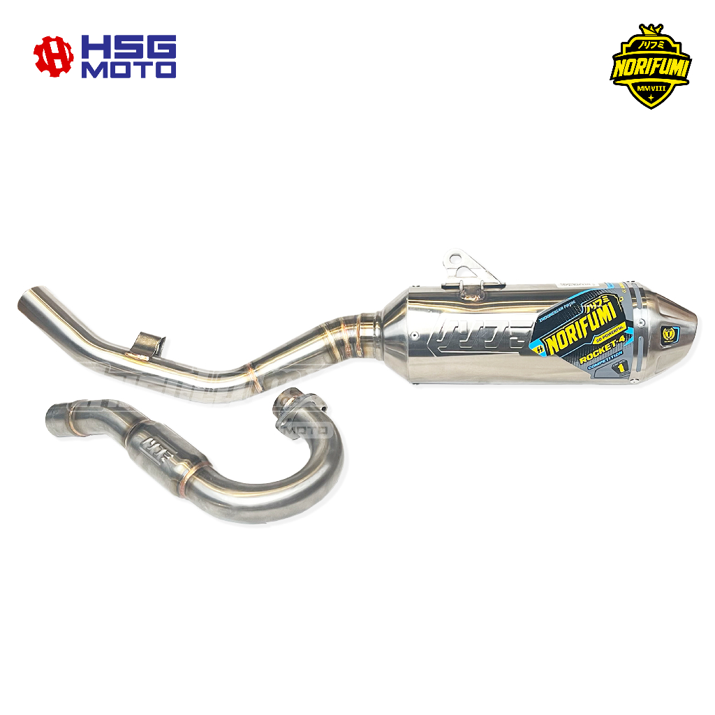 KNALPOT NORIFUMI ROCKET 4SE KOMPETISI KLX140
