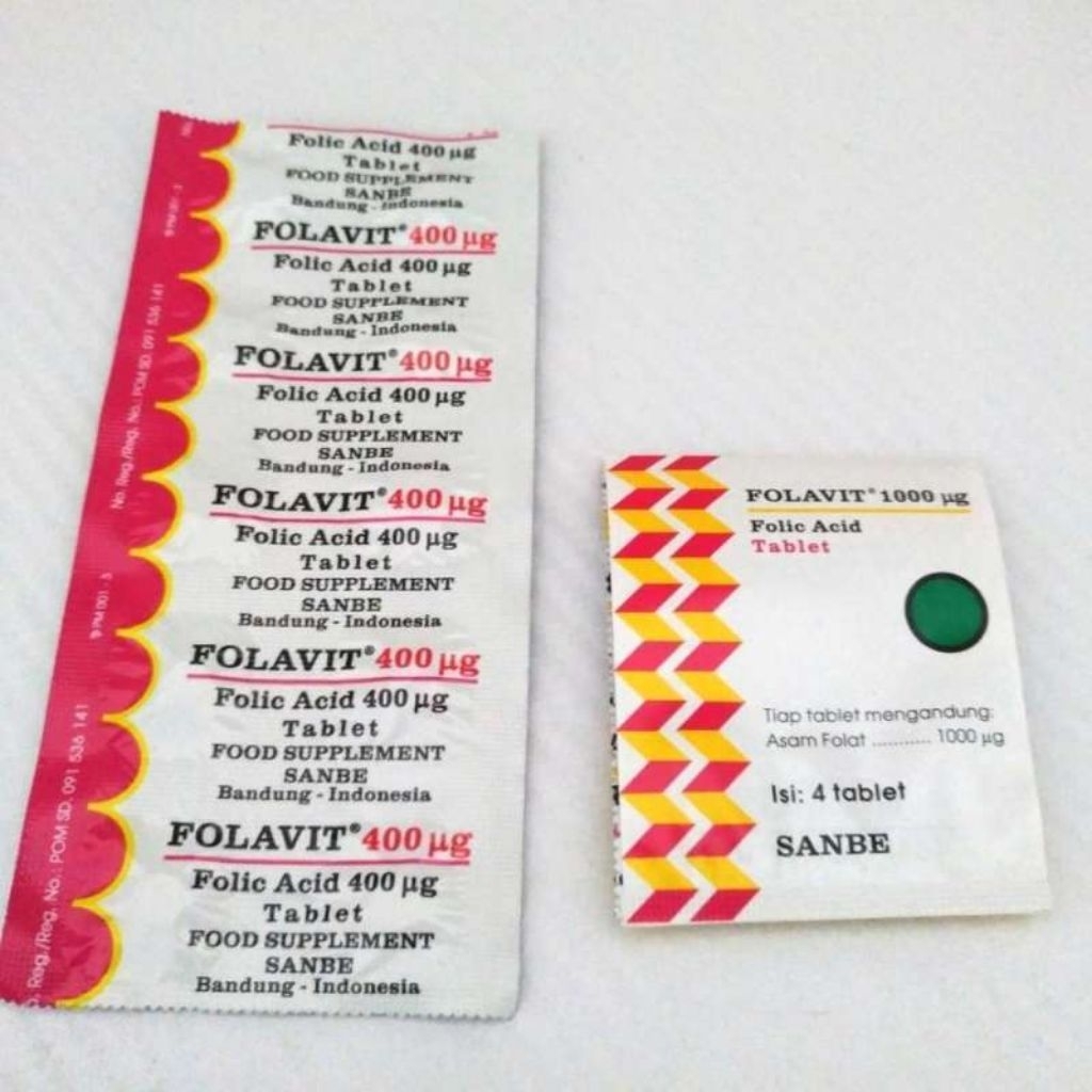 Folavit tablet asam folat