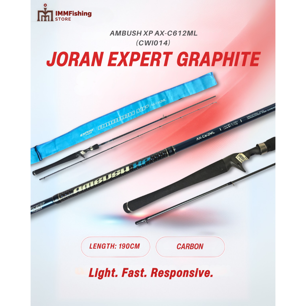 JORAN EXPERT GRAPHITE AMBUSH | Tongkat Pancing