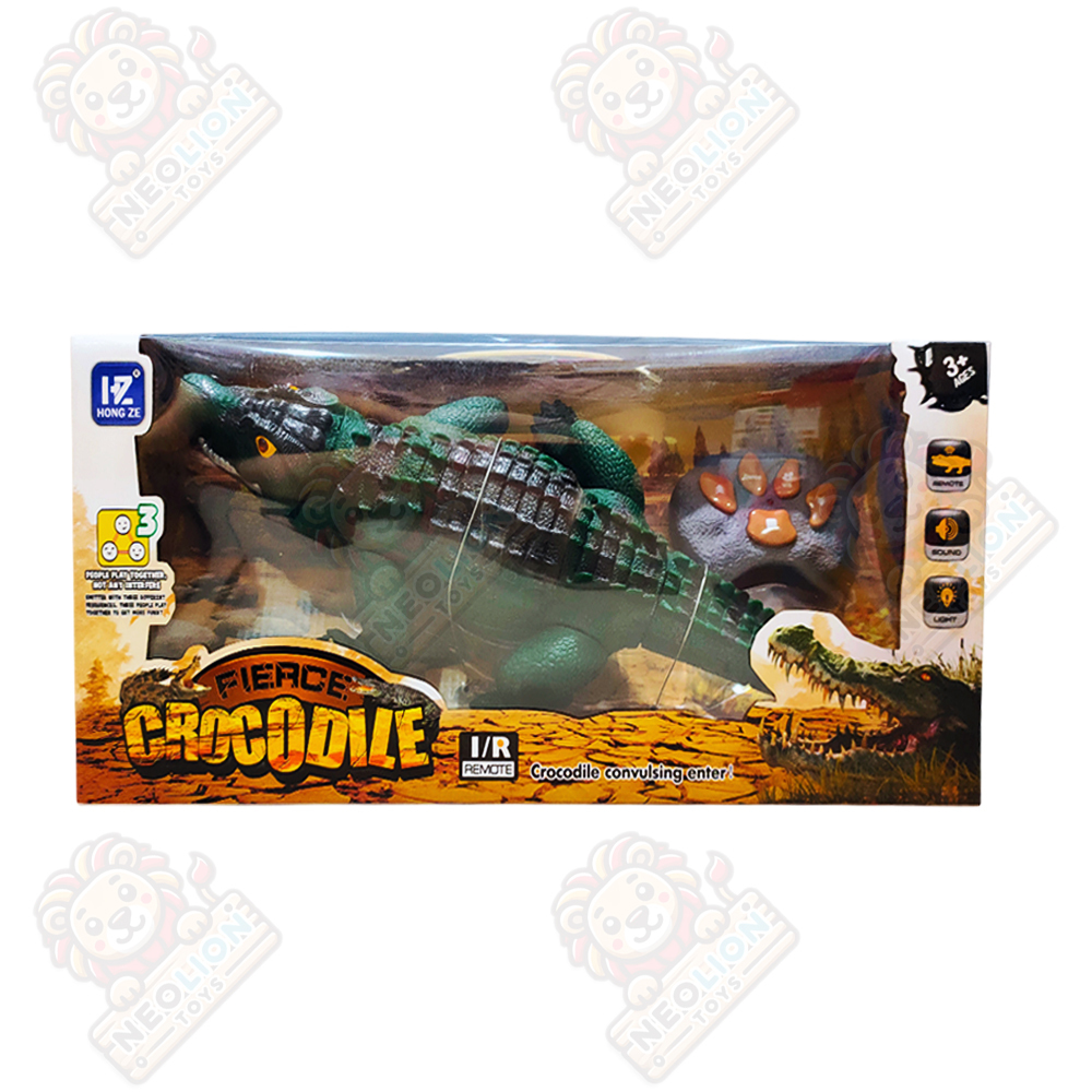 NeoLion Mainan Anak Remote Control Fierce Crocodile Buaya Jalan F139RC