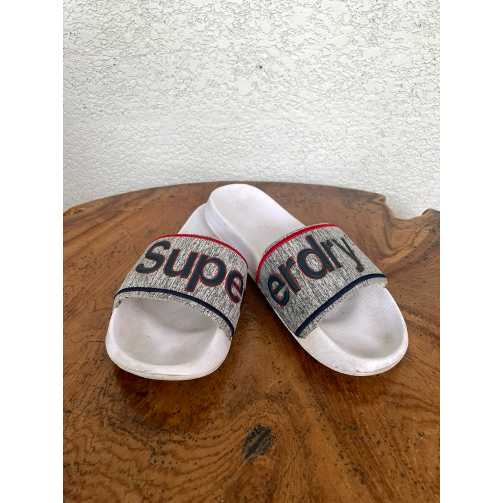 sendal sandal superdry original putih