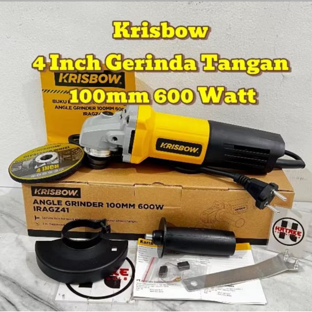 Krisbow Angle Grinder/Gerinda Tangan