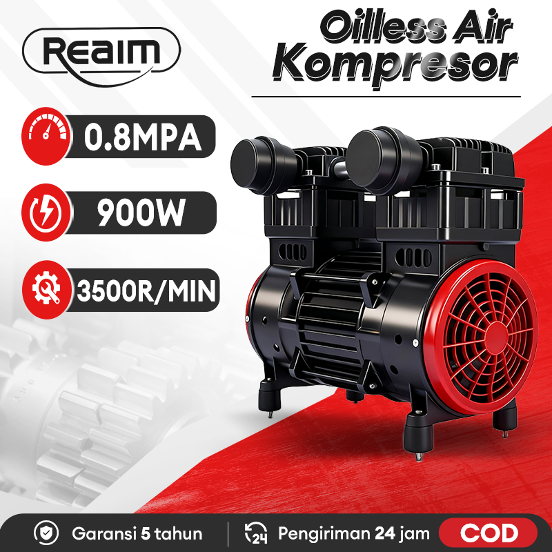 Reaim Oil Free Air Compressor Kepala Kompresor Angin Mesin Kepala Kompresor Angin Listrik Direct Com