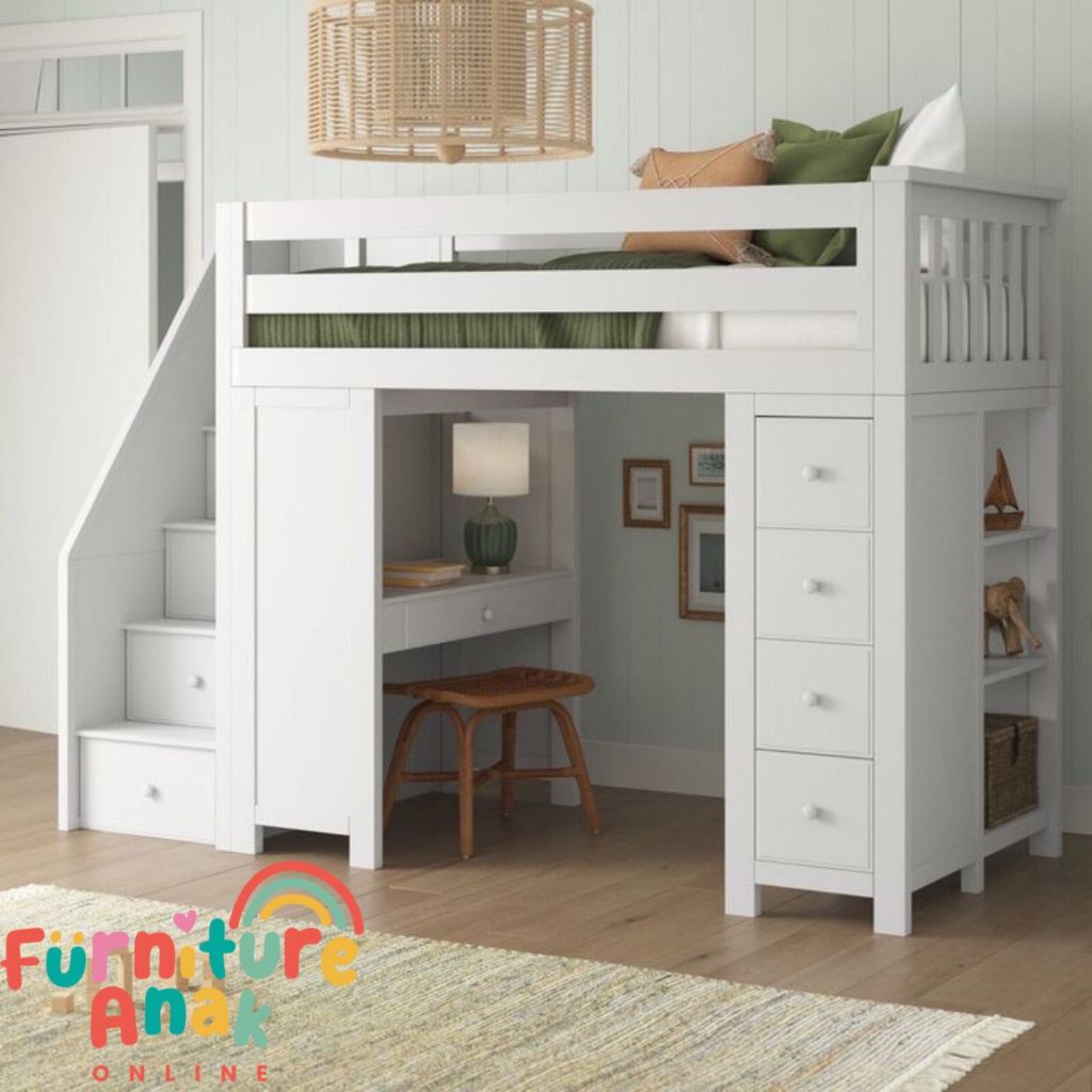 Set Bed Tingkat Single Anak