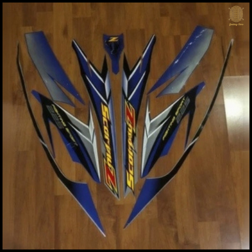 LIS STRIPING STICKER YAMAHA SCORPIO Z 2006 BODY STANDART MOTOR