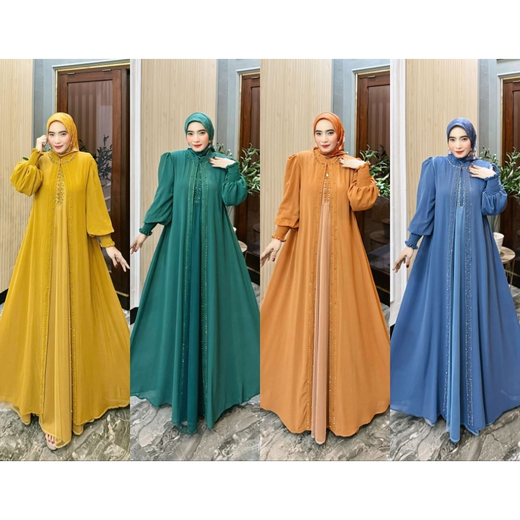 setelan dress outer manza Mariani nadhira ORI setelan outer stelan dress blazer import