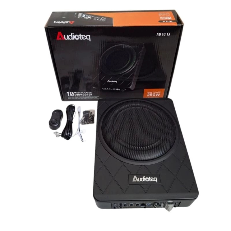 Subwoofer Kolong 10 Inch AUDIOTEQ AU 10.1X Sub Kolong Active Underseat