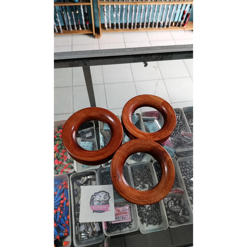 Golak Senar Pancing Kayu Size L