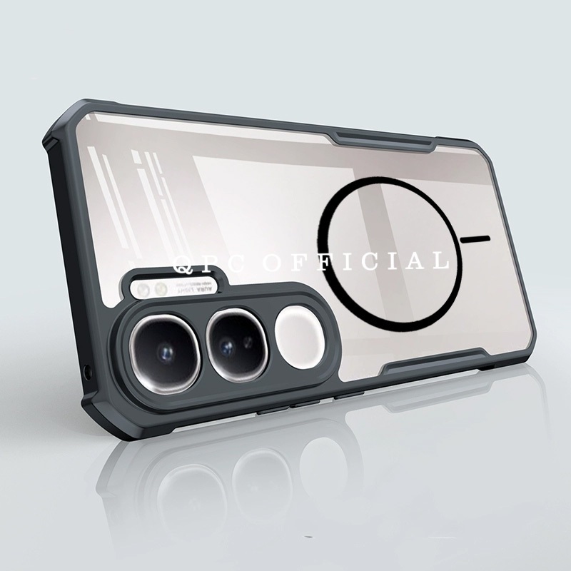 Case Vivo V60 Lite Vivo V40 Lite Vivo V50 Vivo V50 Lite Vivo V60 Case Armor Shockproof Magsafe Fusio