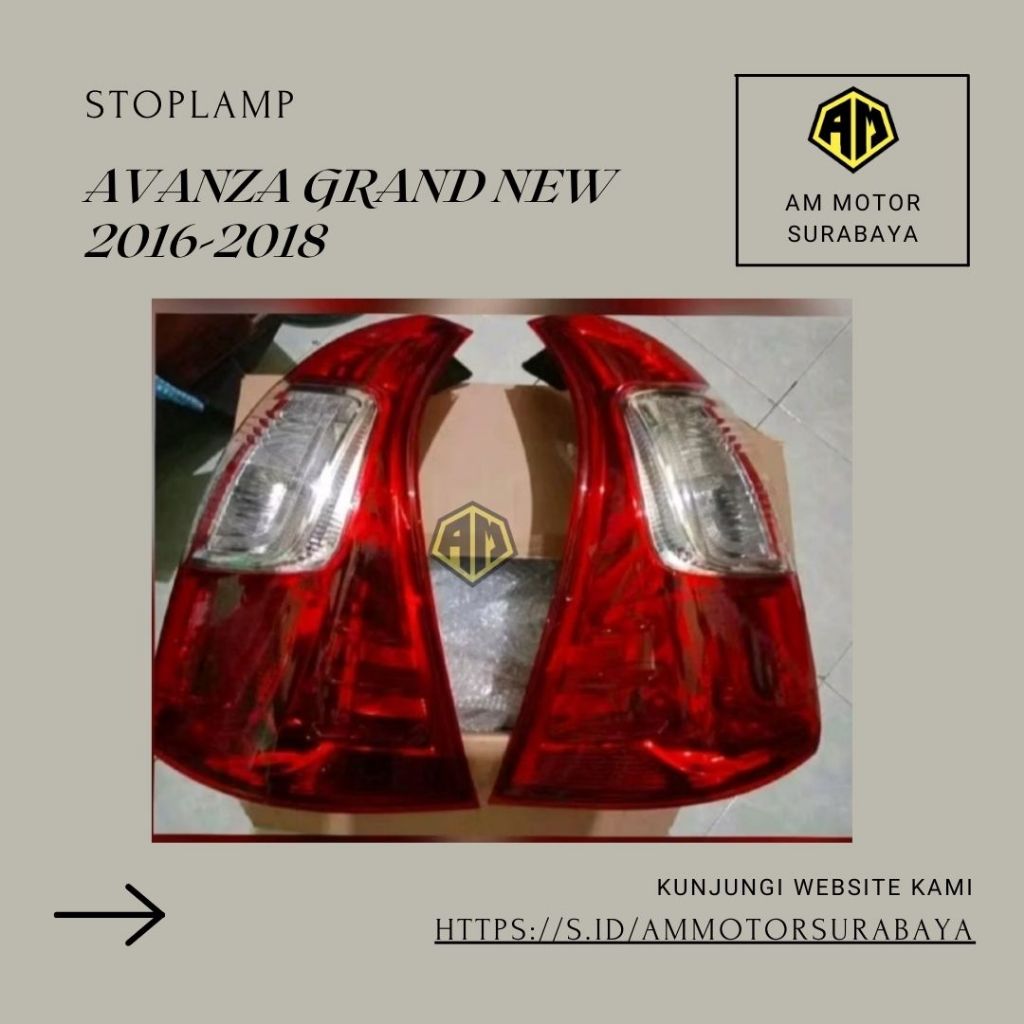Stoplamp AVANZA GRAND NEW 2016-2018