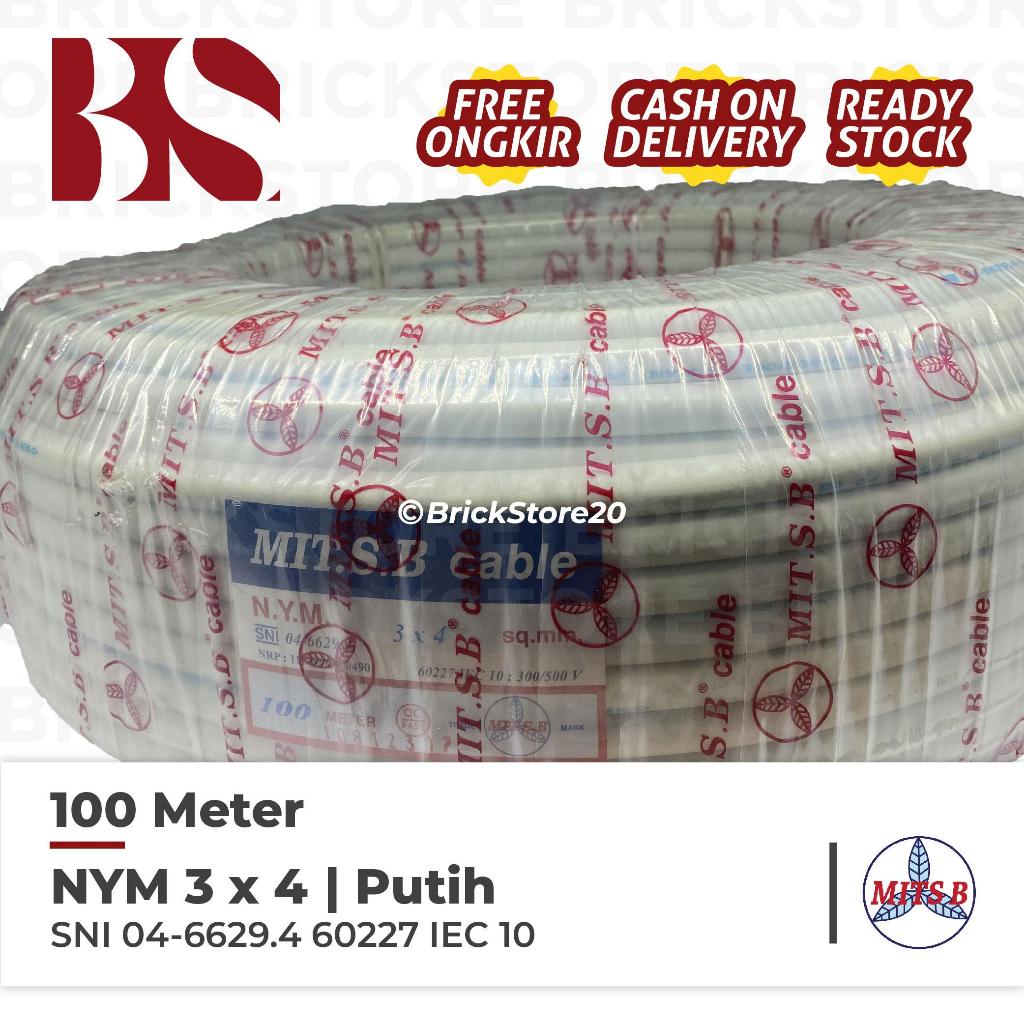 Kabel Mitsuba NYM 3x4mm 3X4 3 X 4 100METER