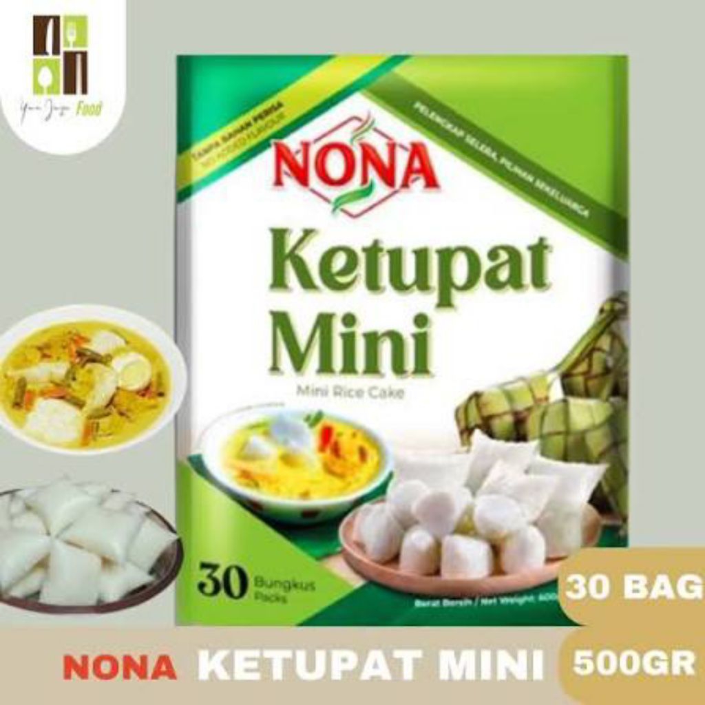 Nona Ketupat Mini / ketupat instan / lontong instan