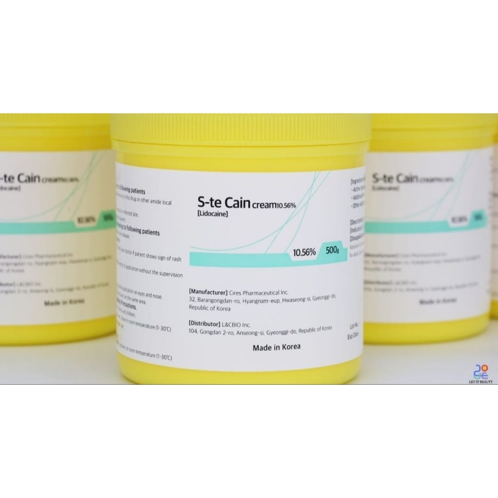 ANESTESI S-TE CAIN CREAM (Lidocain Cream 10.56%)