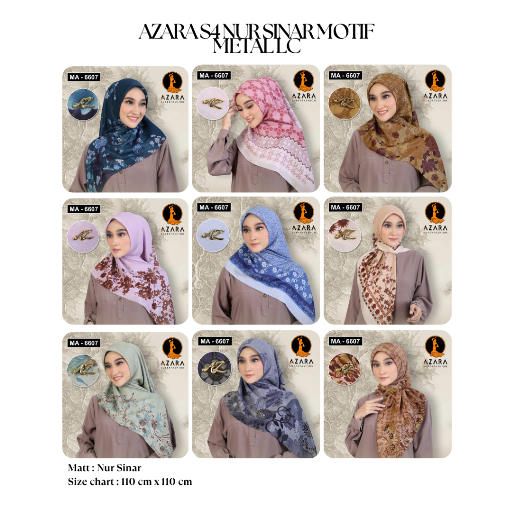 JILBAB NUR SINAR MOTIF/HIJAB LASER CUT SEGIEMPAT PREMIUM