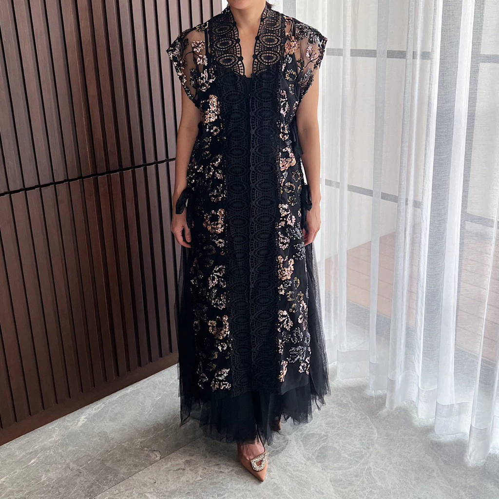 [RENT/SEWA] Kina Atelier - Misha Outer in Black