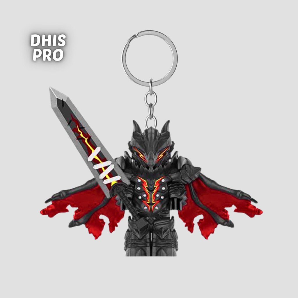 Dhis Project Gantungan Kunci Figure Guts Berserk