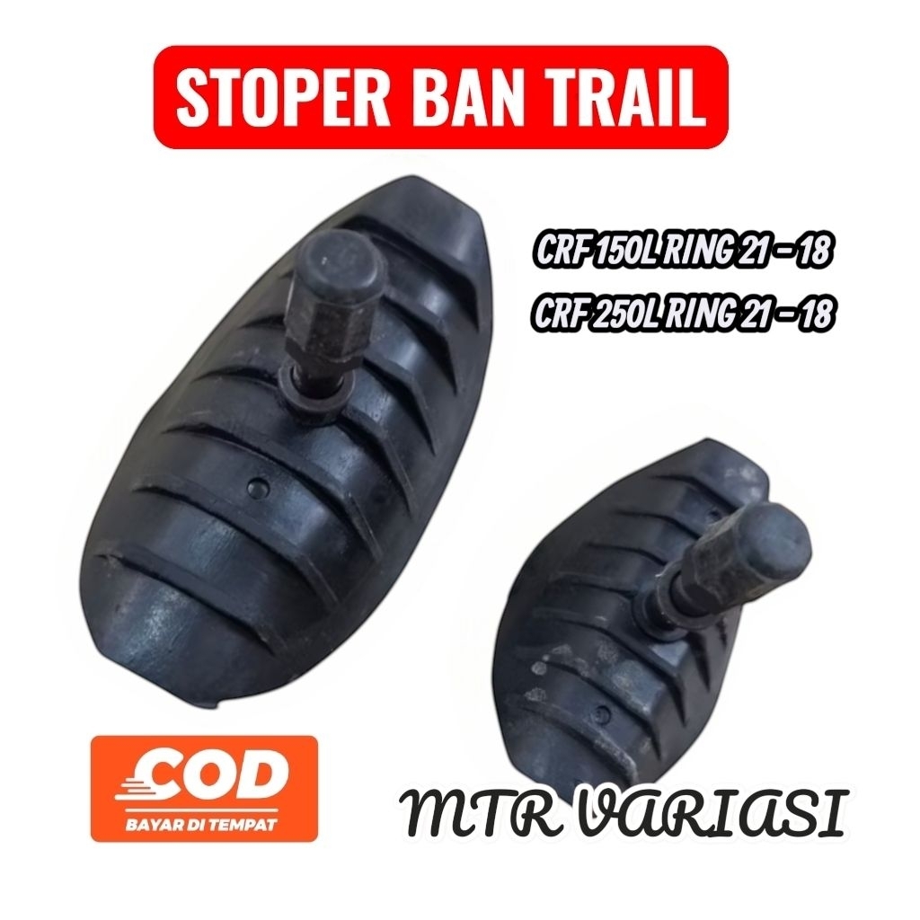STOPER BAN TRAIL HONDA CRF 150L & CRF 250L RING 18 - 21