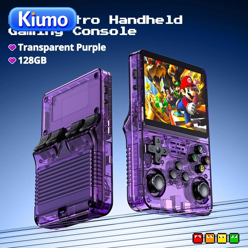 Kiumo game boy game console portable mainan jadul retro game console game Game Console R36S Plus Ope