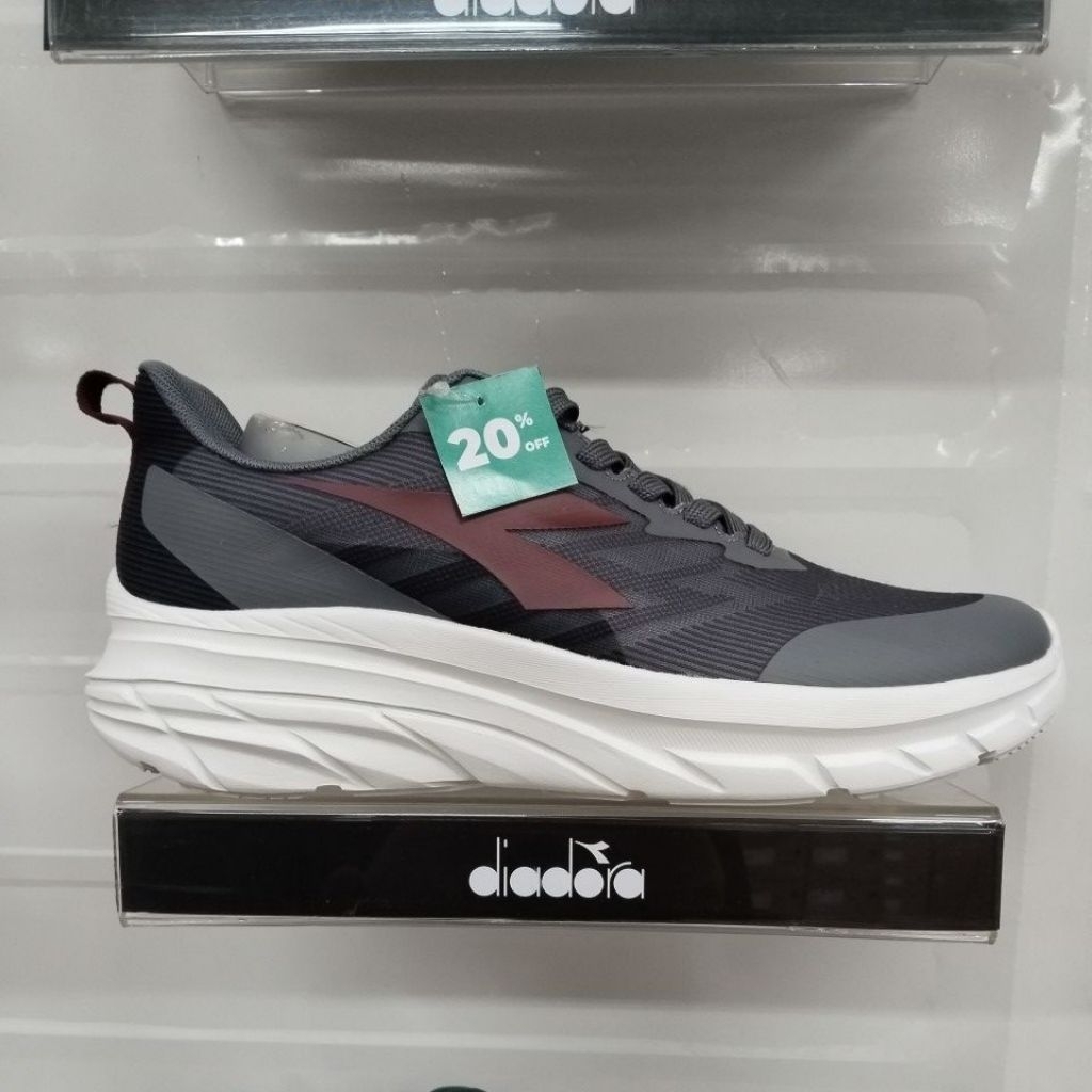 DIADORA PIGO XR251005G RUNNING MEN SHOES_GREY