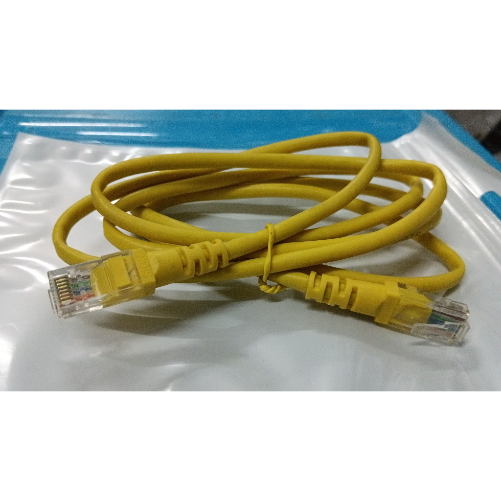 5416 kabel lan rj45 rj 45 jadi 2meter 2m 2 meter kuning