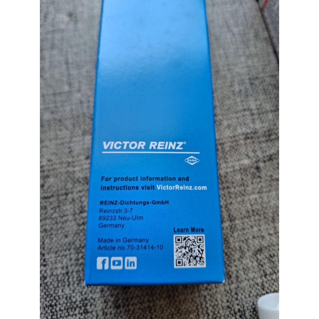 REINZOSIL 320C GERMANY LEM GASKET REINZOSIL TAHAN PANAS