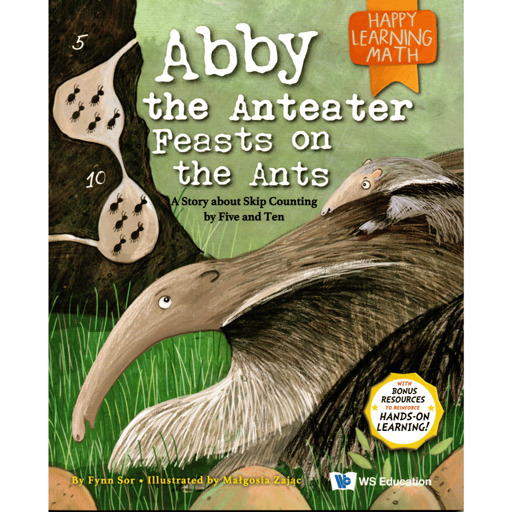 Happy Learning Math - Abby the Anteater Feasts on the Ants