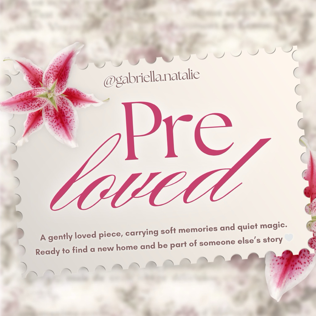 PRELOVED KEMEJA DRESS FAIRYCORE COTTAGECORE