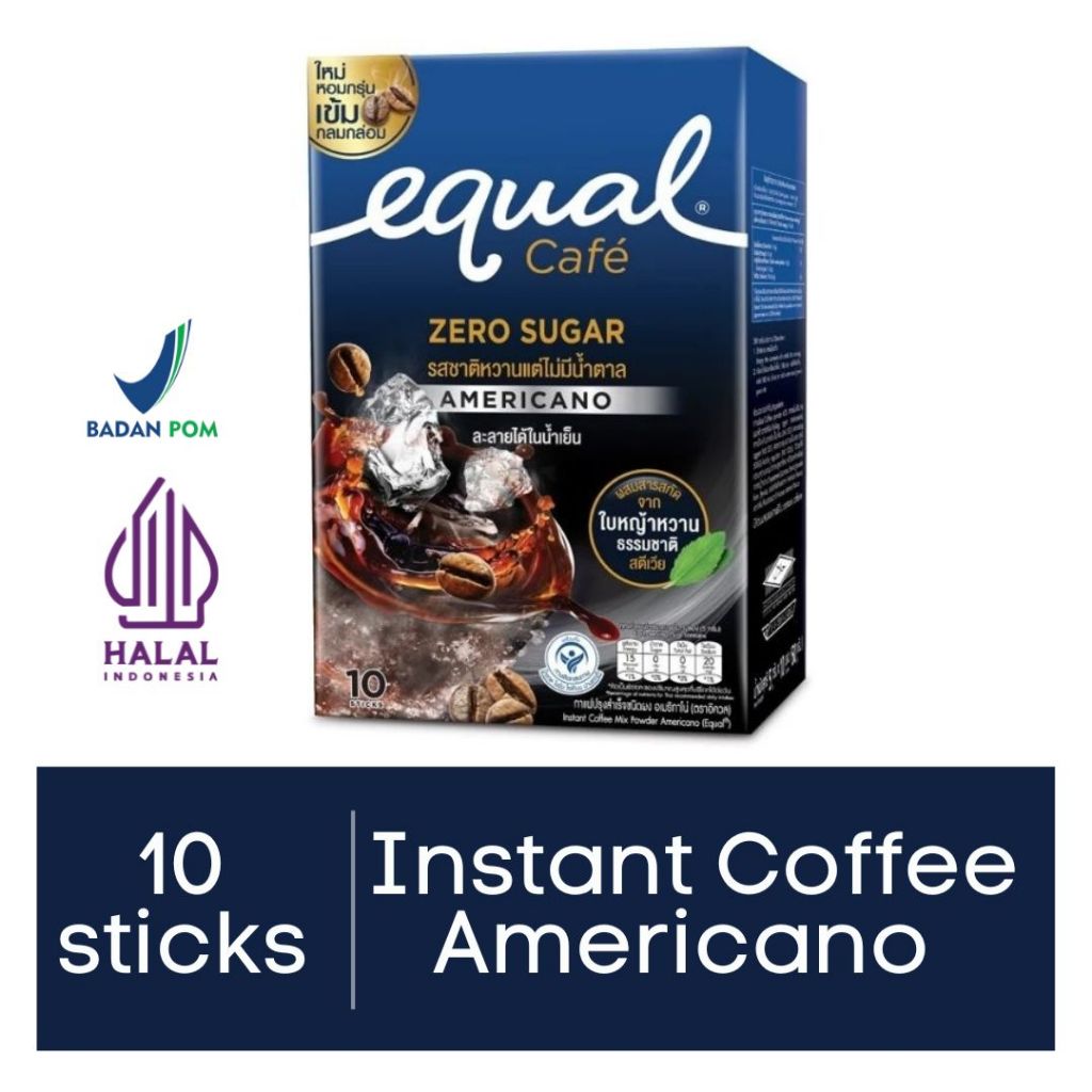 Equal Coffee Americano No sugar 10's